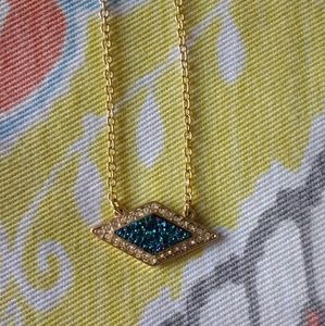 Druzy necklace